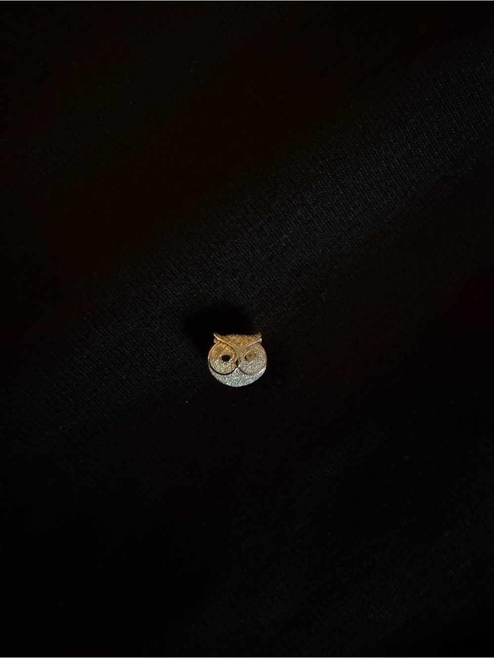 Pandora Silver Owl Charm Pin